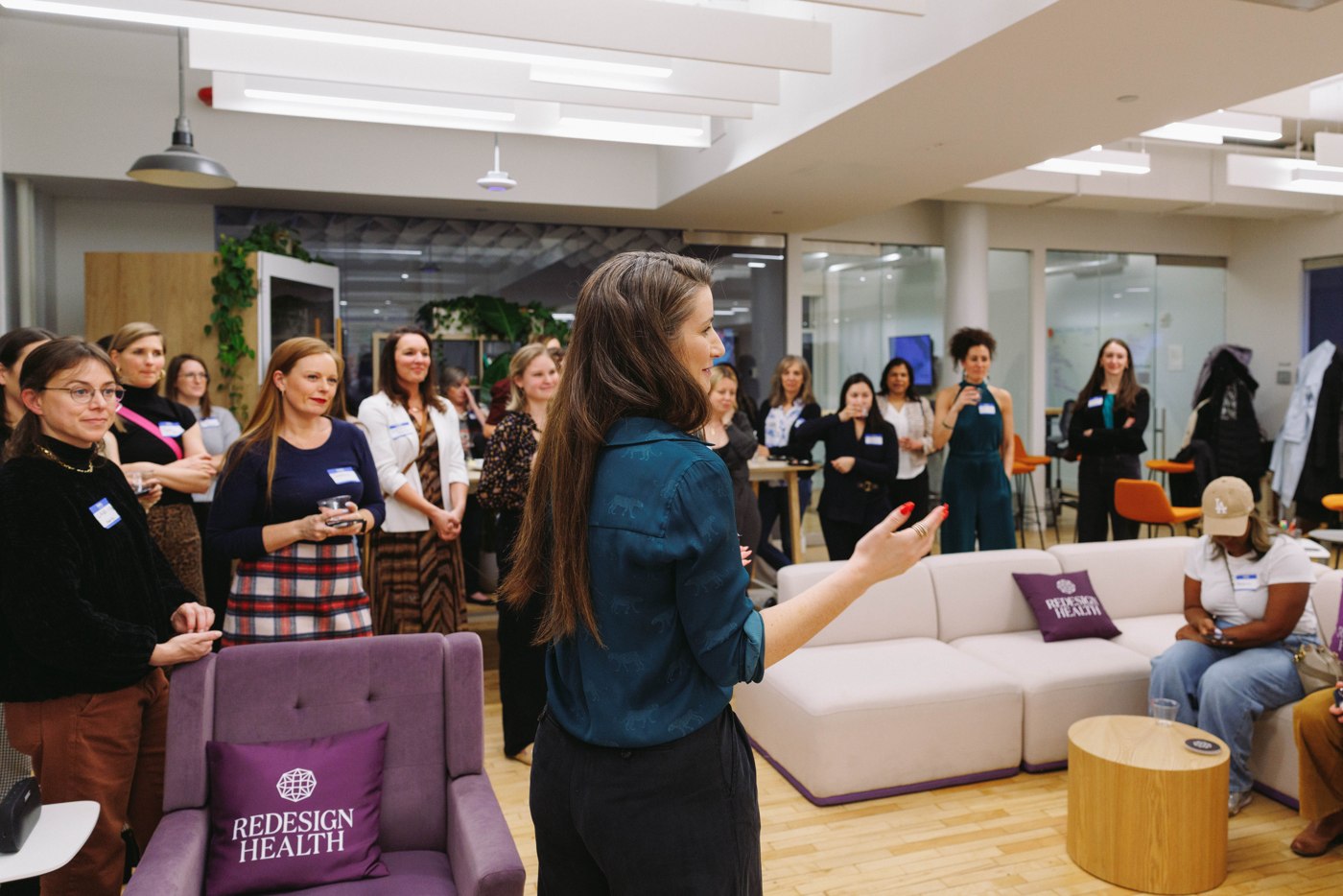 The WELL Summit community gathering and connecting
